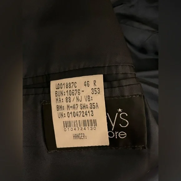 Ralph Lauren men’s suit jacket / Polo blazer. 100% wool. 2-button. Navy blue. 46 - Picture 13 of 14